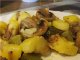 Рецепты: Картофельный салат с солеными грибами и огурцами 