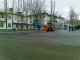 Ремонт дороги на площади Театральной. Фото калитва.ру
