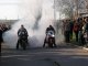 Дым из-под колес. Фото калитва.ру