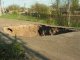 Огромная яма на дороге. Фото калитва.ру