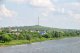 Крыши домов у берега реки Северский Донец летом. Фото Калитва.ру