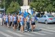 Выход голубых беретов на улицу Вокзальную. Фото Калитва.ру