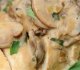 Запеченое филе индейки в сливочно-грибном соусе