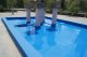 В Белой Калитве завершен ремонт бассейна с фонтаном около Дворца спорта