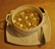 Крем-суп из шампиньонов на курином бульоне