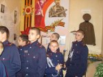 Воспитанники кадетского корпуса побывали на экскурсии в музее Ленинской школы