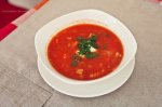Рецепт томатного супа с макаронами