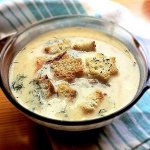 Рецепт: сырный суп по&#8209;французски с курицей
