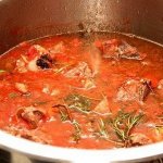 Рецепт: говядина по&#8209;итальянски в томатном соусе