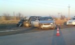  Волгограде в лобовом столкновении Toyota Camry и Daewoo Matiz погибла женщина