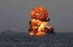 В Азовском море рядом с Мариуполем прогремел мощный взрыв