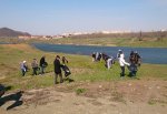 В г. Шахты перед реконструкцией убрали склоны водохранилища ХБК