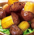 «Грибы» из картофеля