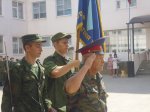 Репетиция приема Президентского знамени в Кадетском Корпусе