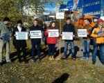 Пикет против безнаказанности водителей машруток прошел в Ростове