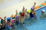 Белокалитвинские малыши учатся плавать