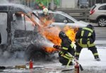 Взорвалась «Газель» в г. Шахты, сгорела автомастерская, обгорел человек