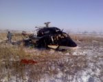 В Ростовской области упал частный вертолет