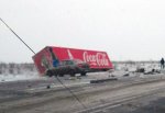 Фура Coca-Cola попала в ДТП на трассе М4, погибли двое парней