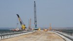 строительство Керченского моста не помешает судоходству