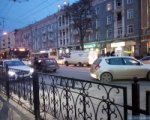 В центре Ростова произошло тройное ДТП с участием автобуса