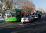 На Шеболдаева произошло массовое ДТП с участием пассажирского автобуса