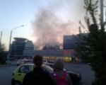 В районе ДК «Ростсельмаш» горели 200 кв. м складов