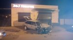 В Белой Калитве водитель автомобиля «Москвич» врезался в здание магазина