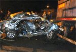 «Камаз» раздавил Ford Fusion на трассе М4, погибла девушка