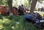 ВАЗ-2110 лоб в лоб столкнулся с МАЗом, погибли 3 человека