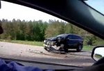 Mercedes из ЛНР столкнулся с КАМАЗом рядом с г. Шахты на трассе М4, пострадали четверо