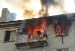 Пожар в 6-ти этажном жилом доме в г. Шахты, пострадал человек