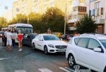 Столкнулись 4 авто на светофоре в Ростове, включая маршрутку