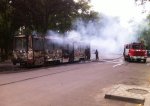 Загорелся трамвай с людьми в Новочеркасске