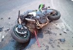 Погиб мужчина на байке Kawasaki, врезавшись в «Ладу Гранту» в Ростовской области