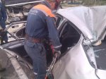 В лобовом столкновении Volkswagen Jetta и грузовика Foton погиб водитель