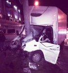 «Газель» разрубило об столб — водитель уснул за рулем в Ростове