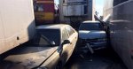 Столкнулись сразу 14 автомобилей на трассе М-4 в Ростовской области