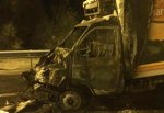 В «Газели» заживо сгорел 30-летний водитель после ДТП под Ростовом