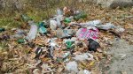 На Нижнем Посёлке жители возмущены свалкой мусора на берегу реки