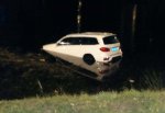 Водитель утопил дорогой Mercedes-Benz GL 350 в водоеме в Ростове