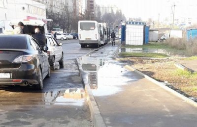 Ростовчане снова жалуются на потоп на улице Орбитальной