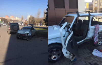 В Ростове стокнулись «Нива» и Nissan, есть погибший