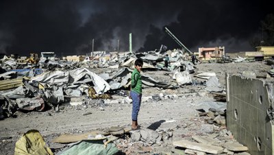 Самолеты коалиции за сутки уничтожили более 50 террористов ИГ в Мосуле