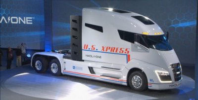 «Tesla в мире тягачей»: представлен водородный грузовик Nikola One