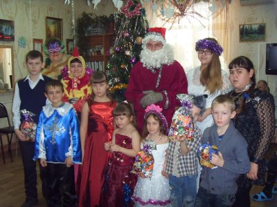 Новогодние торжества в социально реабилитационных отделениях Белокалитвинского района