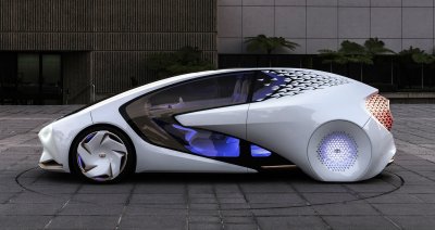 Дизайнеры Toyota создали концепт, который общается с водителем 