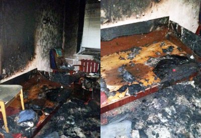 Задохнулась пенсионерка во время пожара в пятиэтажке в г. Шахты