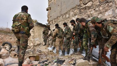 Сирийская армия взяла под огневой контроль дорожную развязку близ Пальмиры