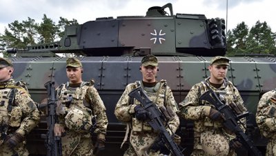 Немецкие СМИ назвали миссией танков бундесвера в Литве "устрашение" России